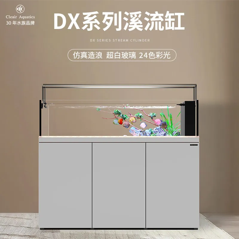 Aquarium Planted Set Up - Aa Balık tankı ultra beyaz cam