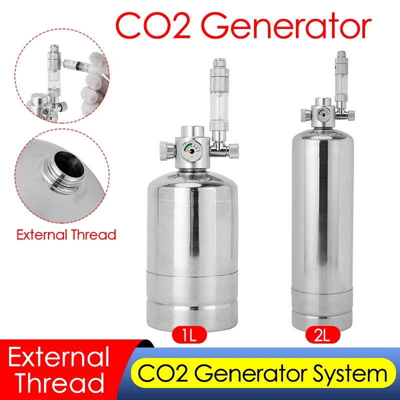 Planted Aquarium Kit - 1L/2L Akvaryum CO2 Jeneratör Sistemi Kiti