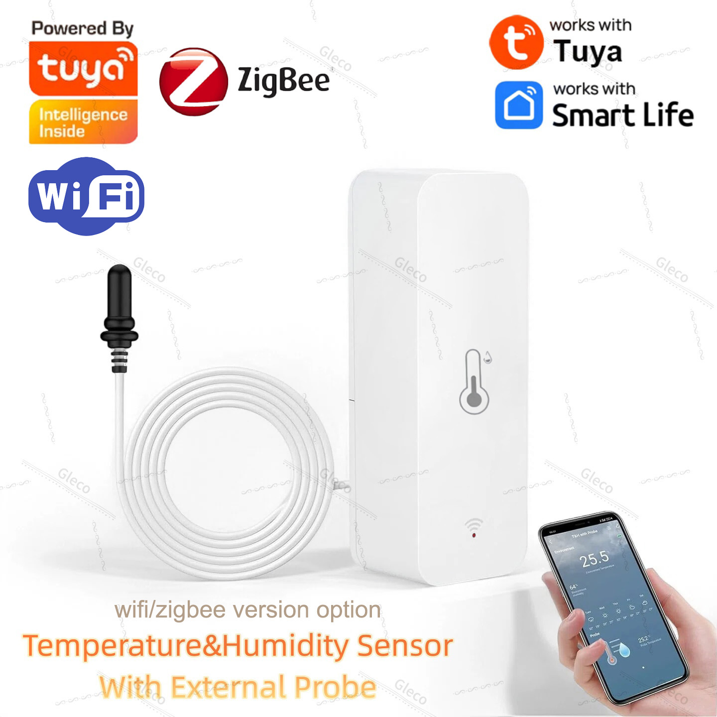 Planted Aquarium Parameters - Tuya Wifi Zigbee Sıcaklık ve Nem