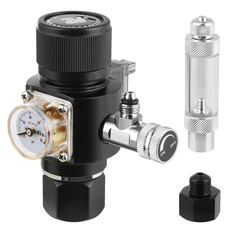 Co2 Regulator Dual Stage - Fzone Mini çift aşamalı Co2 regülatörü