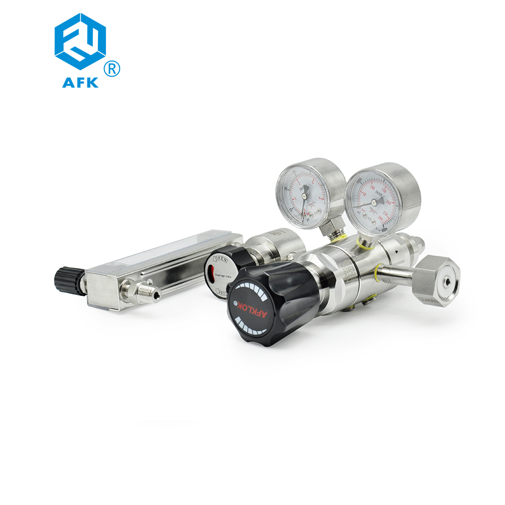 Co2 Regulator Dual Stage - Çift Kademeli CO2 Gaz Basınç Regülatörü,