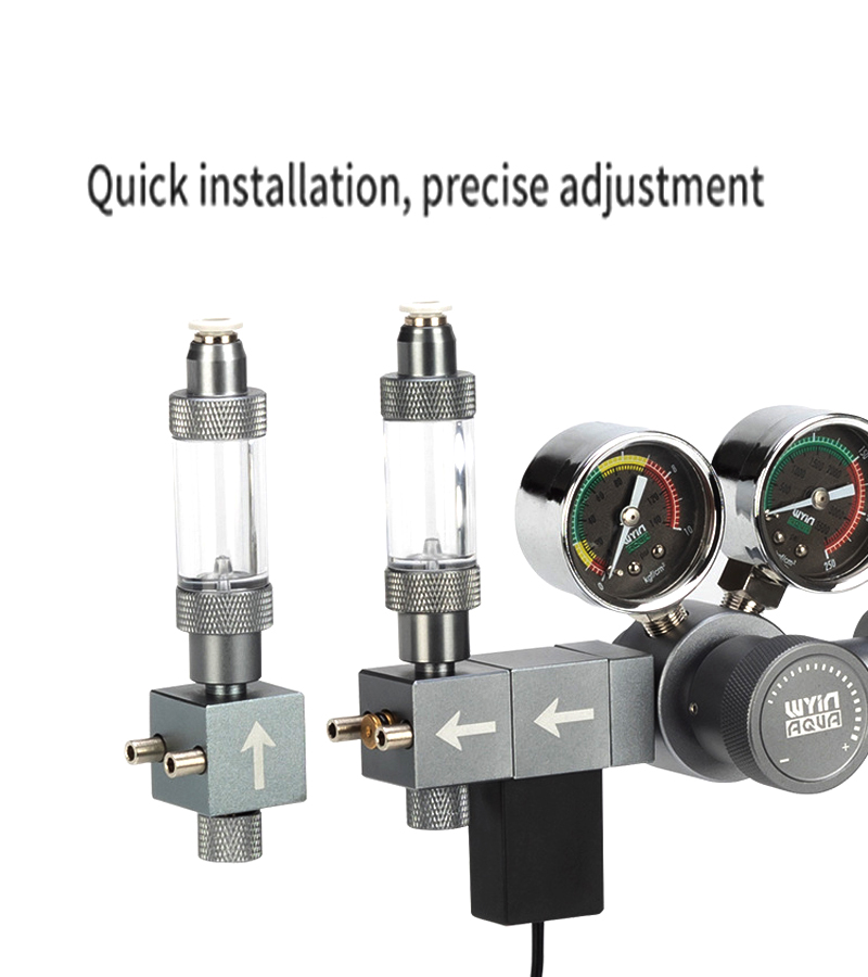 Akvaryum DIY Co2 regülatörü çi - Co2 Regulator Dual Stage incelemesi ve fiyatı