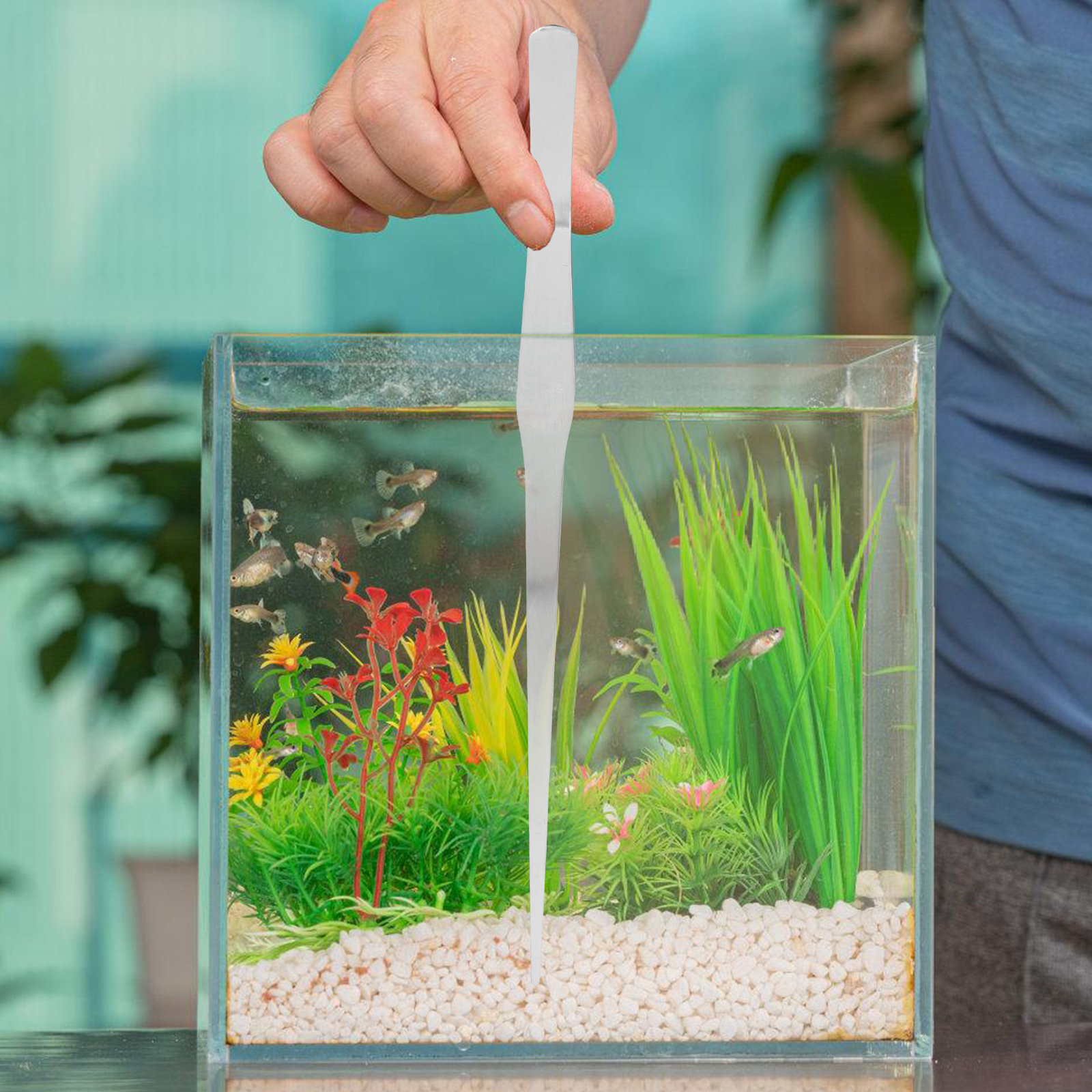 Su Bitkisi Cımbızı Paslanmaz Ç - Aquarium Plant Gravel incelemesi ve fiyatı