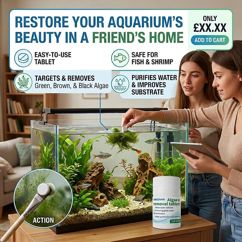 Hızlı Yosun Giderici Tabletler - Planted Aquarium Algae Control incelemesi ve fiyatı
