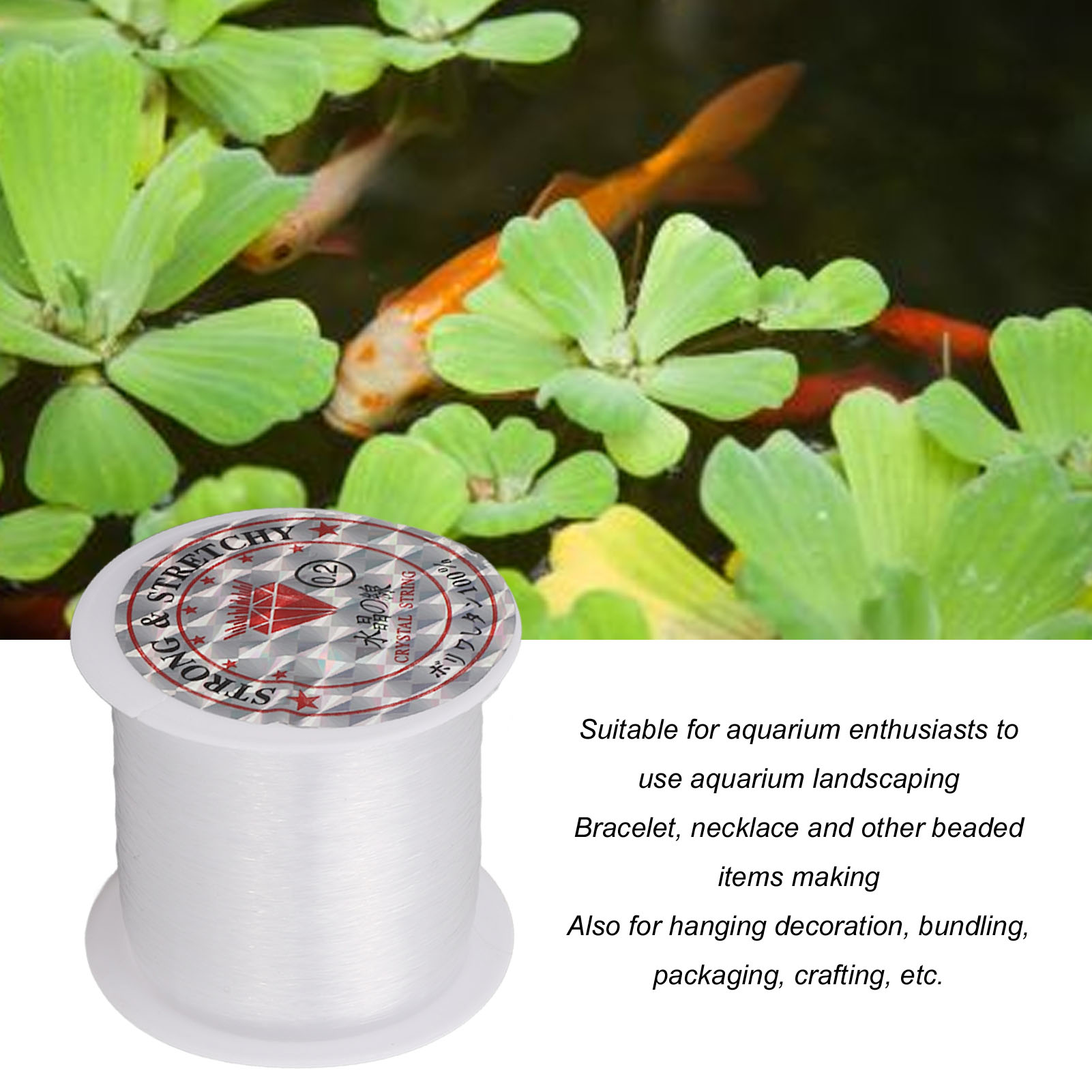 0.2mm Şeffaf Naylon İp 142yd R - Planted Aquarium Making incelemesi ve fiyatı