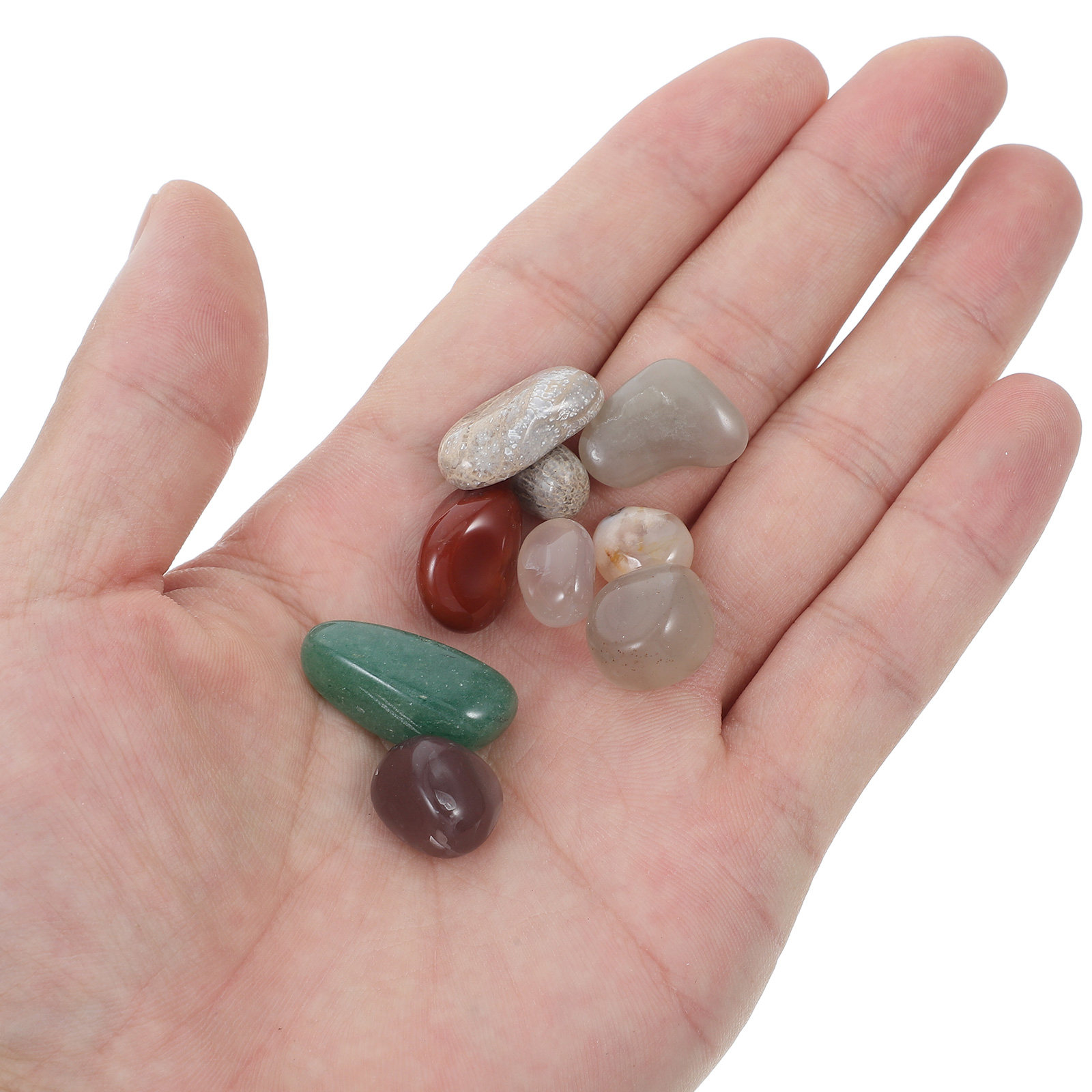 40 Adet 100G Renkli Akik Krist - Aquarium Plant Gravel incelemesi ve fiyatı