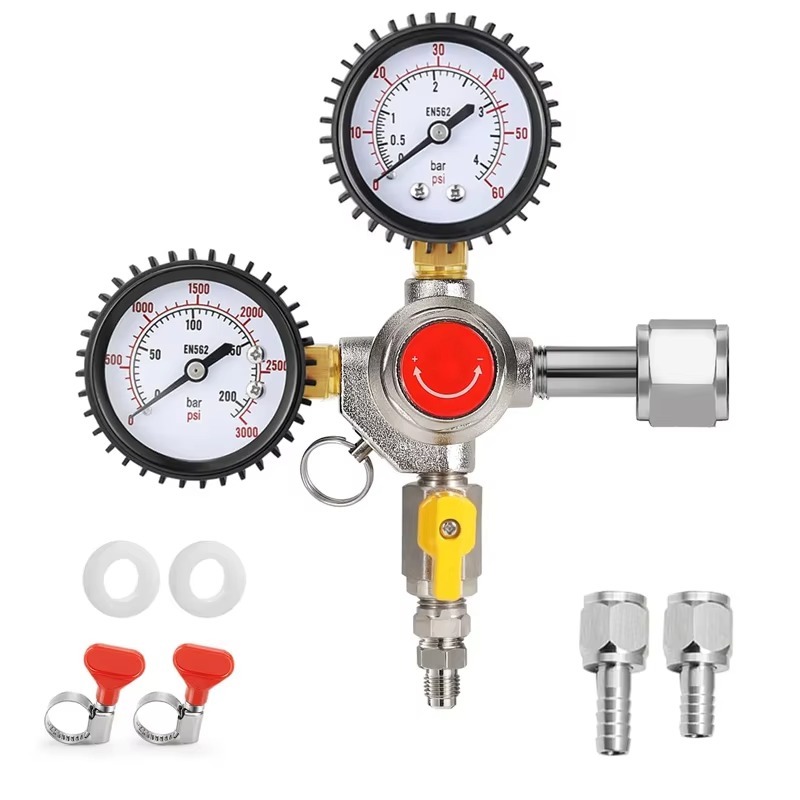 CO2 Regülatörü Fıçı Bira Regül - Co2 Regulator Dual Stage incelemesi ve fiyatı