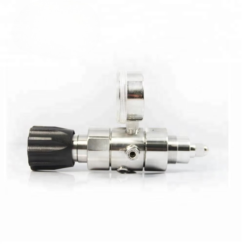 Yüksek basınçlı CGA 330 çift k - Co2 Regulator Dual Stage incelemesi ve fiyatı