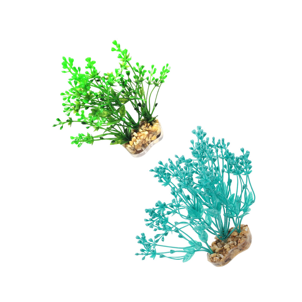 2 Adet Gerçekçi Plastik Akvary - Aquarium Planted Set Up incelemesi ve fiyatı