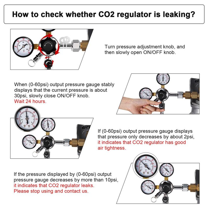 CGA-320 Fıçı Regülatörü, Çift  - Co2 Regulator Dual Stage incelemesi ve fiyatı