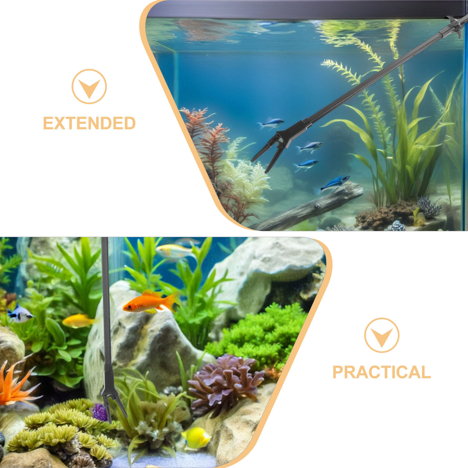 3 Adet Akvaryum Cımbızı Uzun S - Planted Aquarium Tips incelemesi ve fiyatı